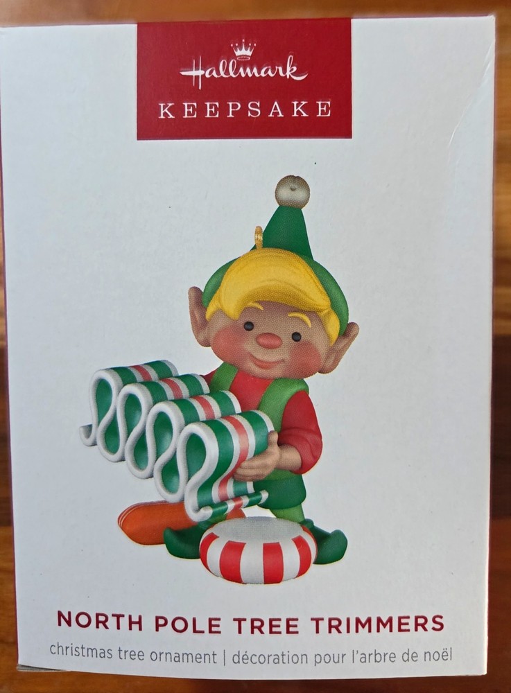Hallmark 2025 North Pole Tree Trimmers Ornament 13th in Series SOLD OUT! MIB