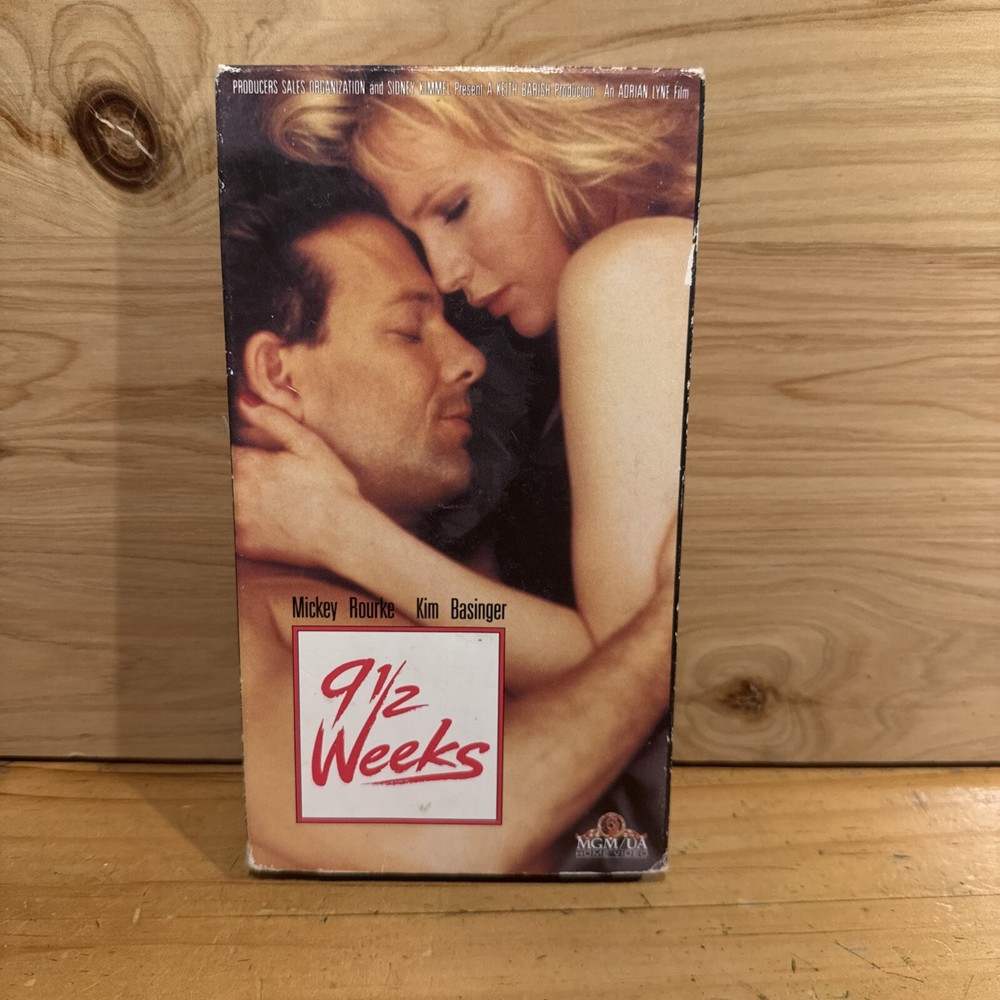 1987 & 1999 9 1/2 Weeks VHS - Buy 2 Get 1 Free Deal with Bundle Shipping