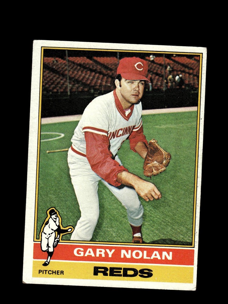 Vintage 1970s Topps Gary Nolan Cincinnati Reds Baseball Card Excellent Condition
