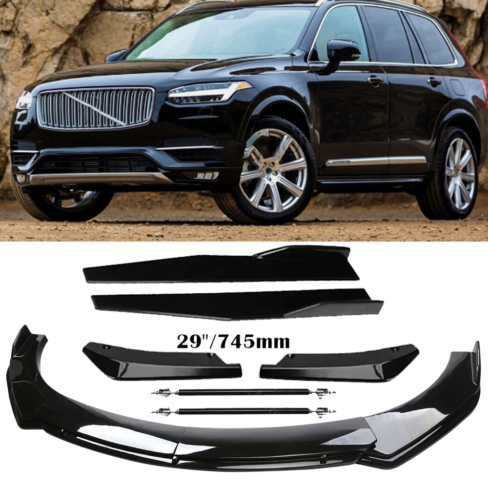 Volvo XC60 XC40 Front Rear Bumper Lip Spoiler Splitter Side Skirt Kit