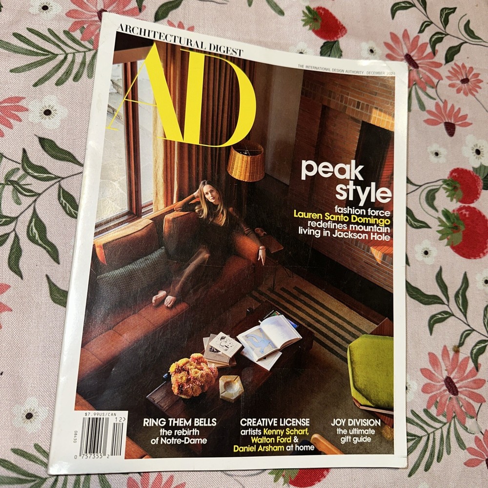 AD MAGAZINE USA - DECEMBER 2024 - PEAK STYLE - LAUREN SANTO DOMINGO