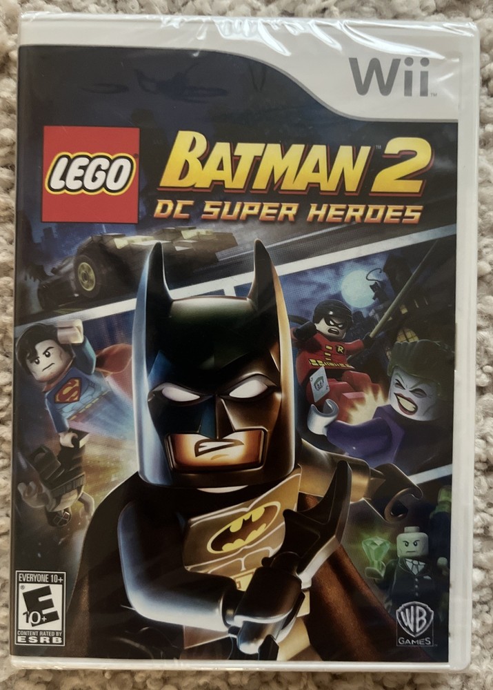 LEGO Batman 2: DC Super Heroes (Nintendo Wii, 2012) New SEALED