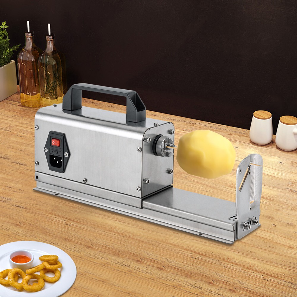 Auto Spiral Potato Cutter 110V for Twisted Fries & French Fries