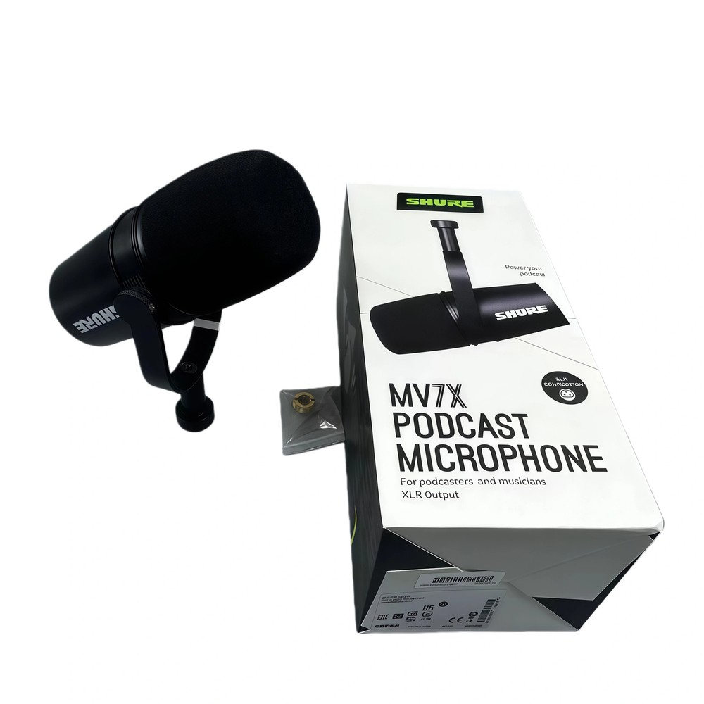 NEW MV7X Mic Podcast Kit for Podcasting Home Recording Gaming XLR Output US