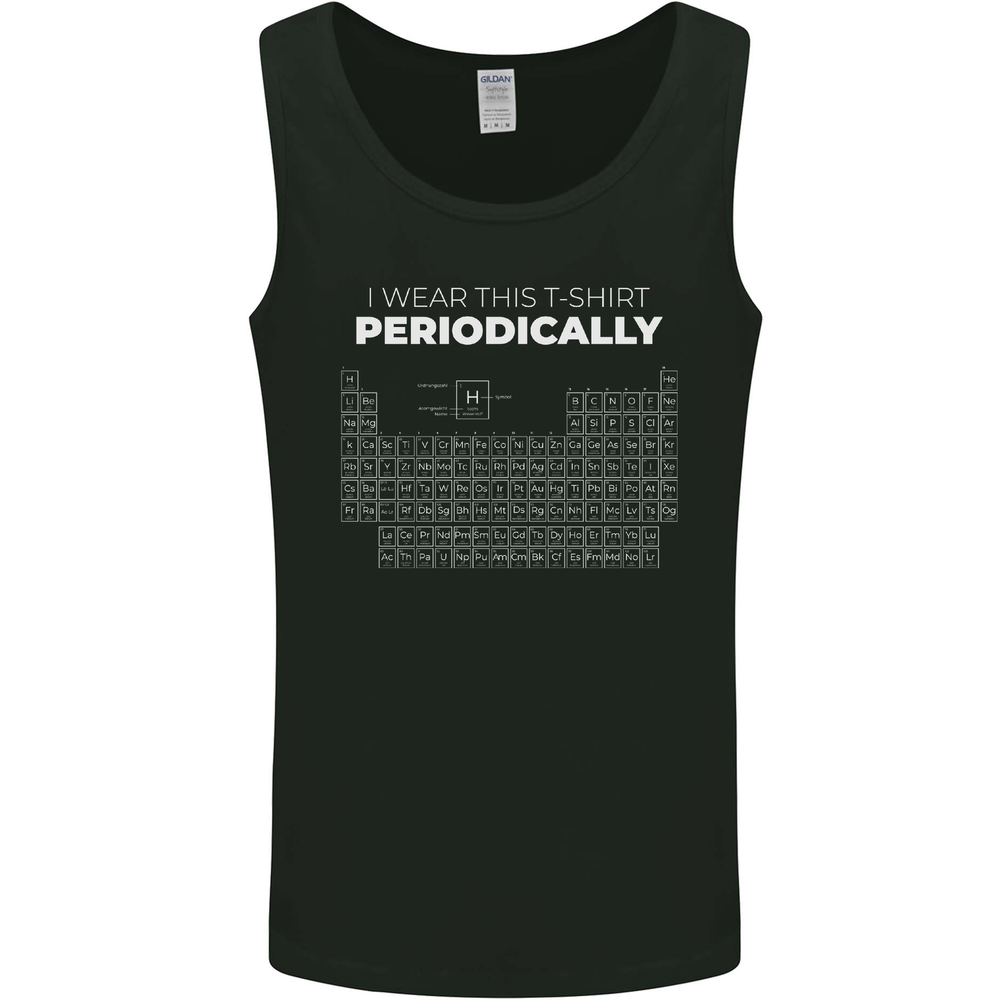 I Wear This Periodically Funny Geek Nerd Mens Vest Tank Top