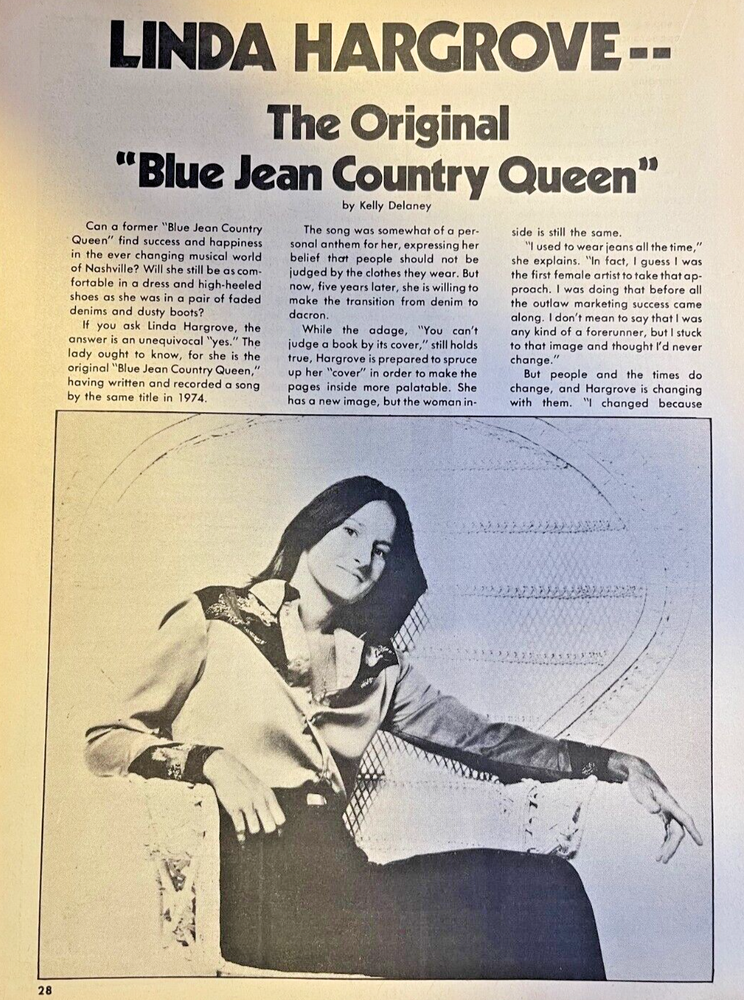 1979 Country Music Performer Linda Hargrove