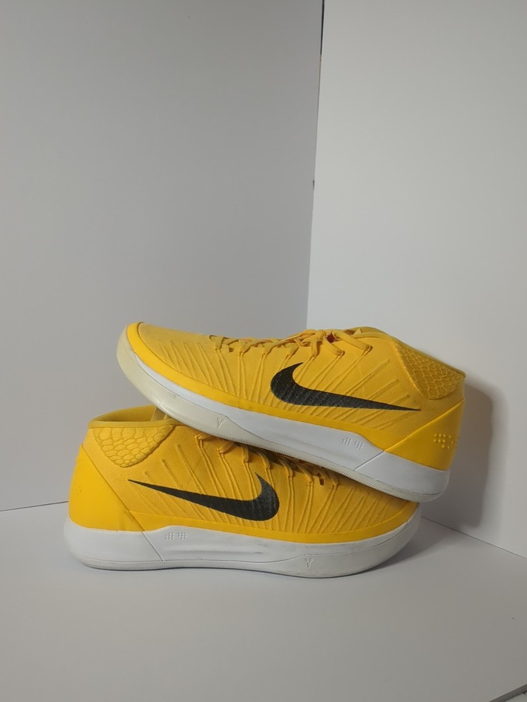 Nike Kobe A.D. Mid Basketball Shoes Size 17.5 in University Gold