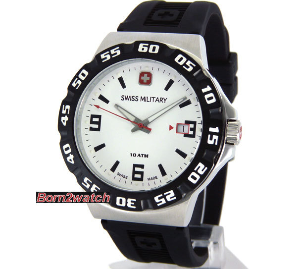 SWISS MILITARY 06-4R1-04-001 MEN SWISS MADE 42mm *SUPER CLEARANCE SALE*-image