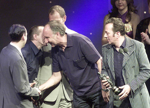 British guitarist Pete Townshend of the rock group The Who collect- Old Photo 1