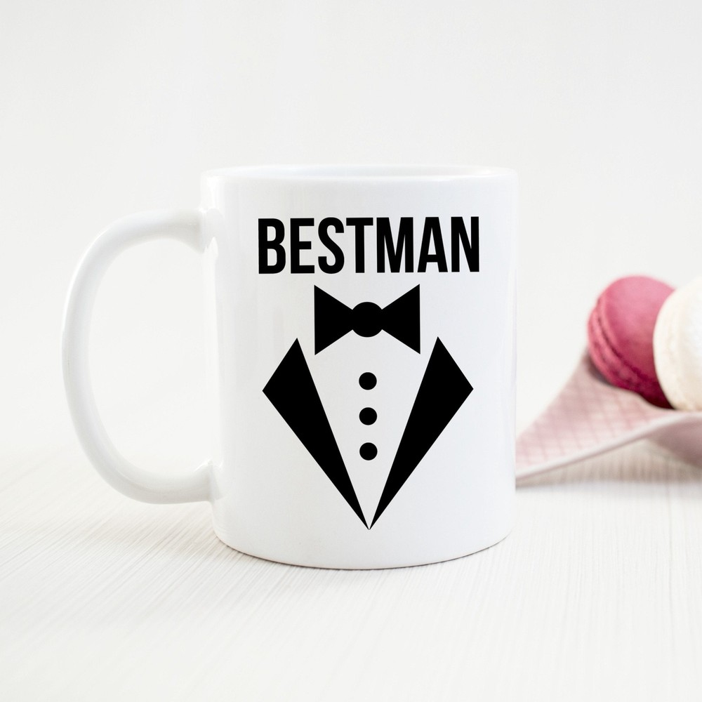 Best Man Coffee Mug Best Man Gift Grooms Party Custom Wedding Favor Bridal Party