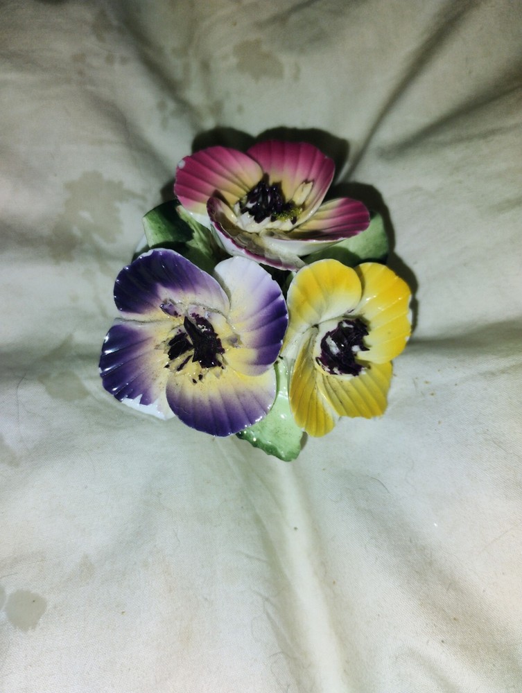 Staffordshire England Vintage Figurine China Hand Painted