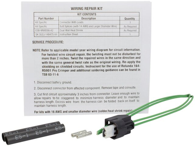 Explorer Transfer Case Temp Sensor Connector 81126QGMN