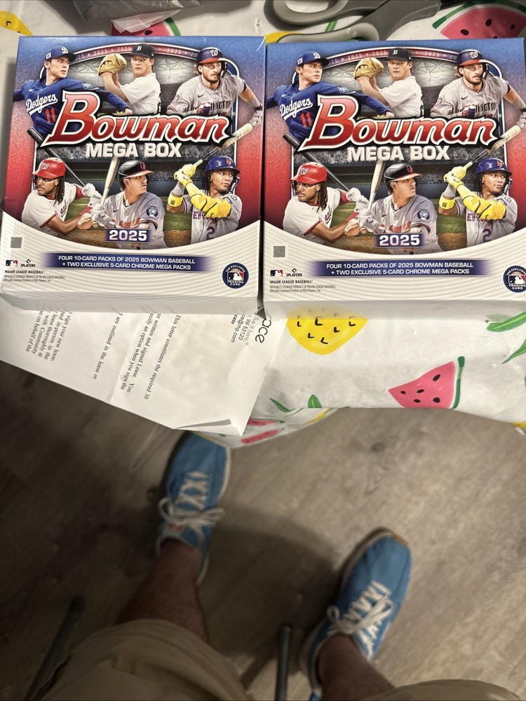 2025 Bowman Baseball Mega Hobby Box Singles