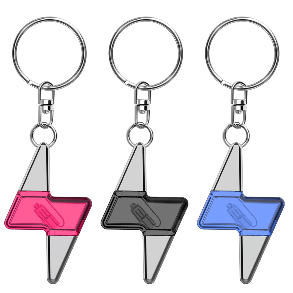 Car Anti Static Keychain Eliminator with Lightning Buckle