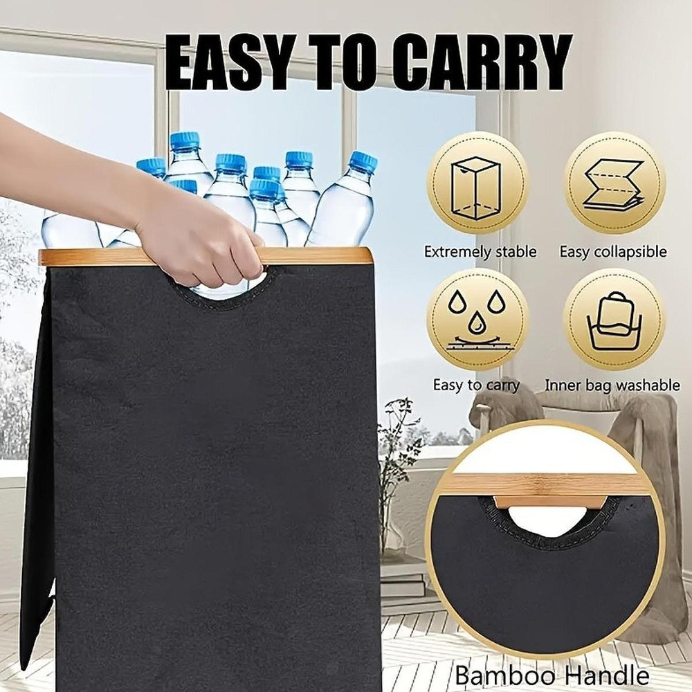 Recycling Bin Folding Garbage Container Waste Storage Organizer Recycling