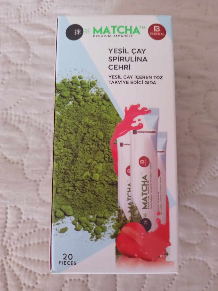 Matcha Premium Japanese Tea Natural Green Tea Powder (20 pcs)