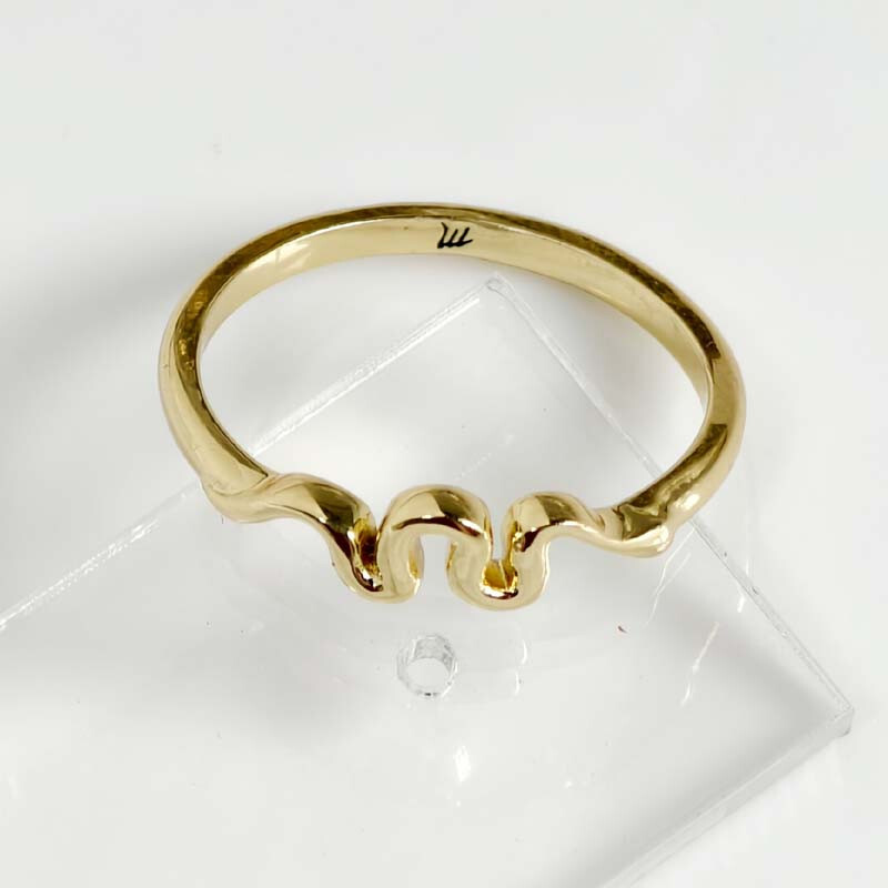 New Madewell Floral Thin Band Ring Gift Fashion Women Party Jewelry 3Size Chosen