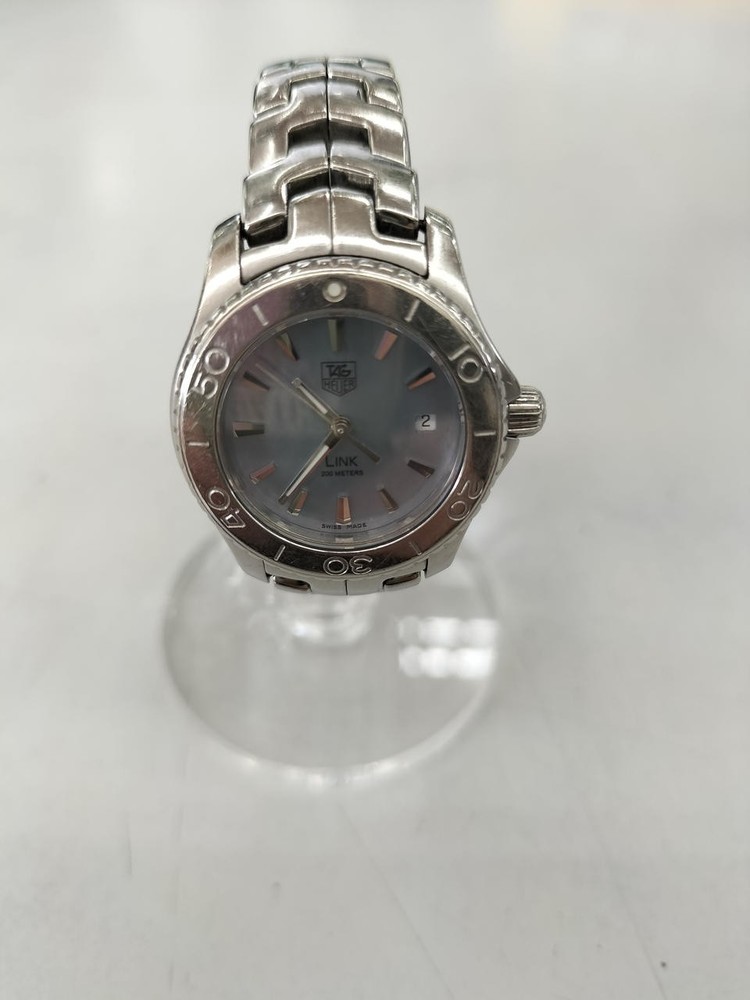 TAG Heuer WJ1316 Quartz Watch 54851 Silver Dial Stainless Steel