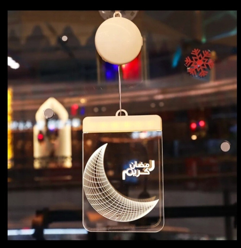 Muslim Home Decor Ramadan Decor Window Hand Table Decor Led Light Price For All