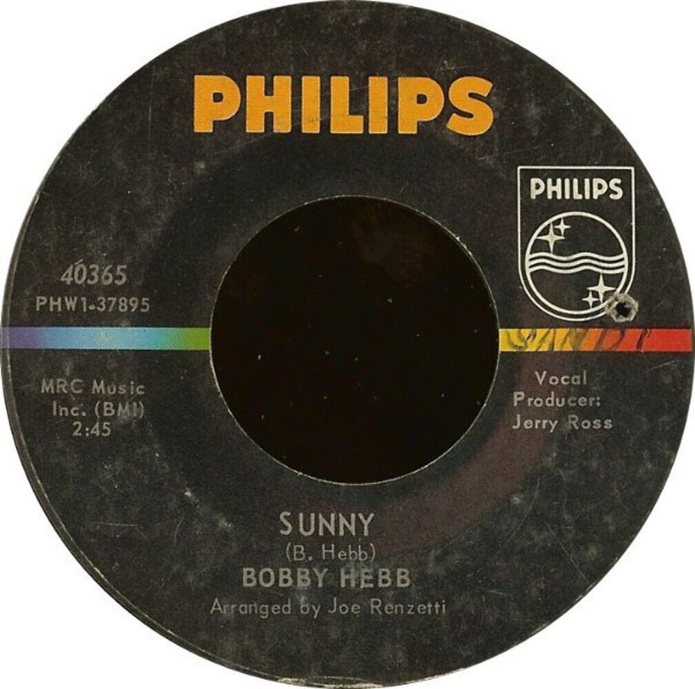 Bobby Hebb - Sunny - Philips - 40365 - 7