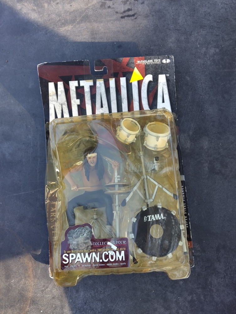 McFarlane Toys Spawn.Com Metallica  Action Figure Lars Ulrich