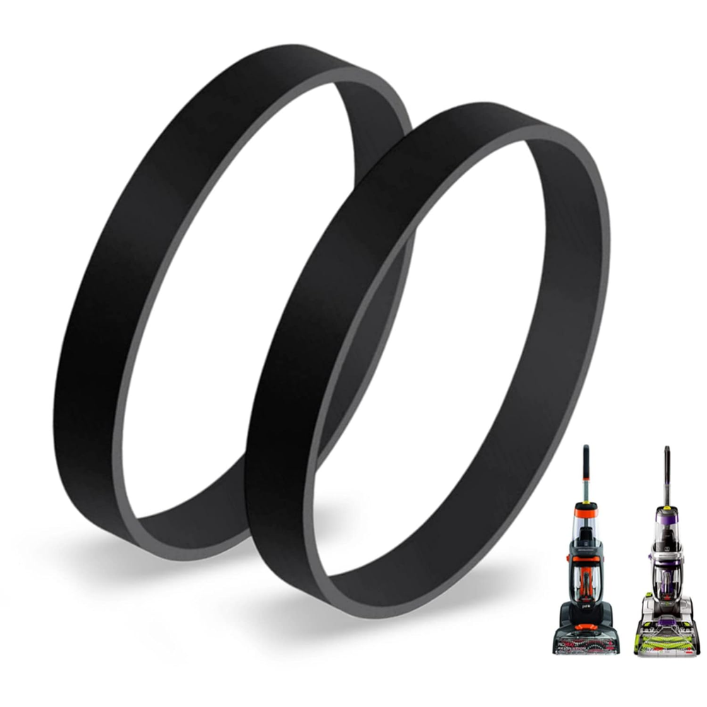 2 Pack Replacement Belts for Bissell Proheat 2X Revolution Pet Models 1548–2007P 1606428