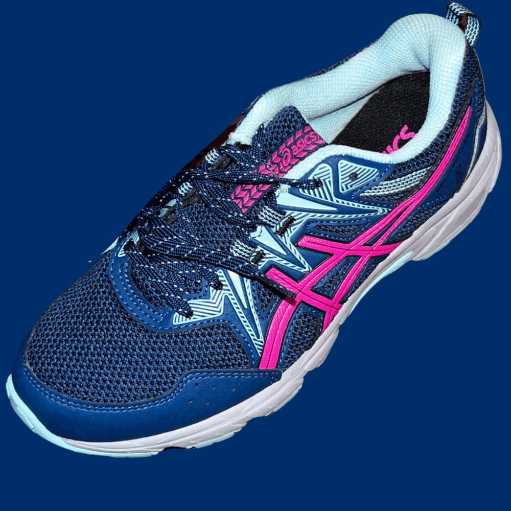 Asics Womens Gel Venture 8 1012B231 Blue Running Shoes Sneakers Size 7.5