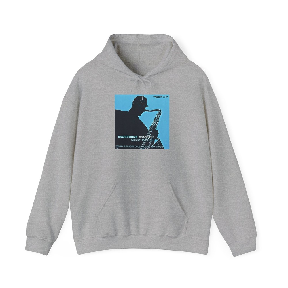 Sonny Rollins Graphic Print Jazz Art LS Unisex Heavy Blend™ Hooded Sweatshirt