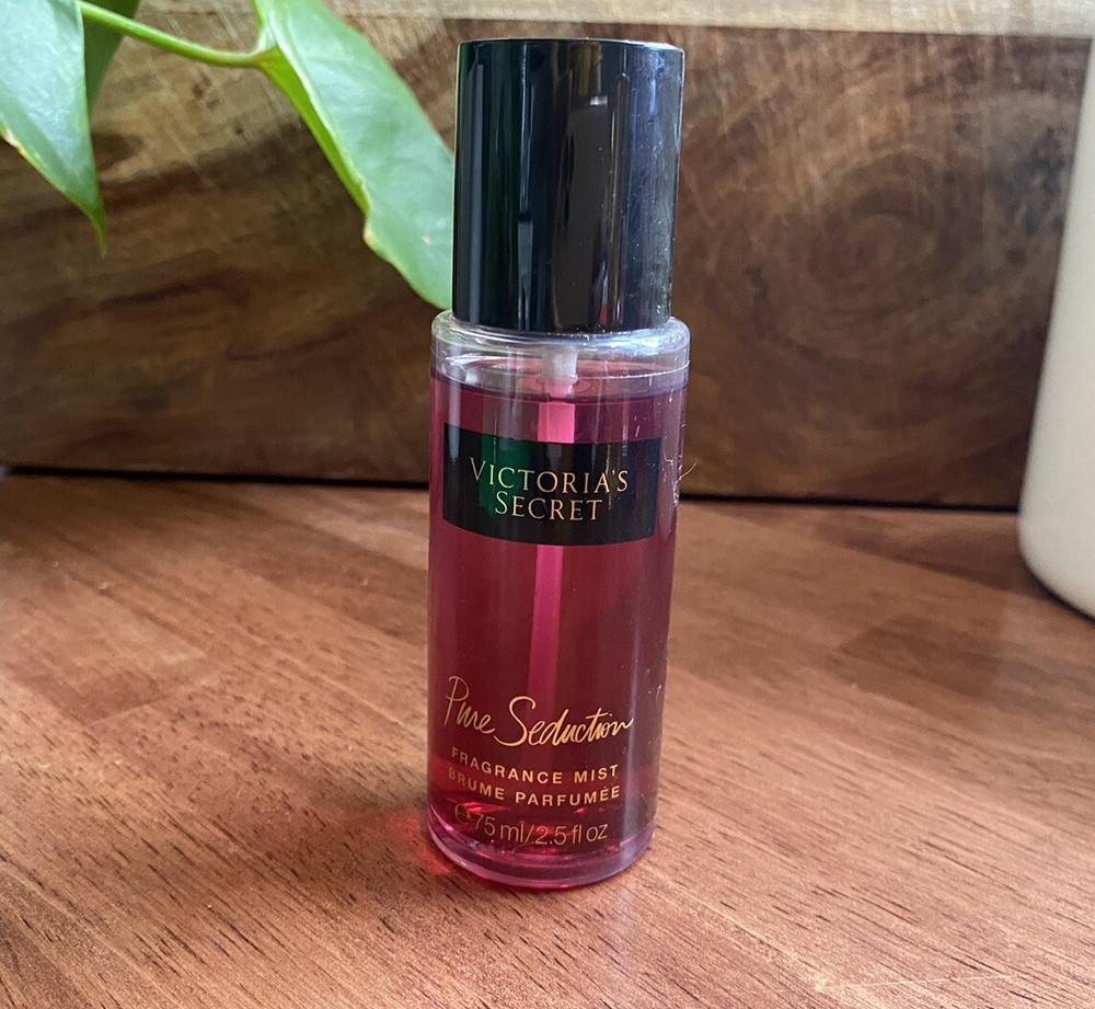 VICTORIA’S SECRET PURE SEDUCTION FRAGRANCE MIST  2.5 oz 95% Full SEE DESCRIPTION-image