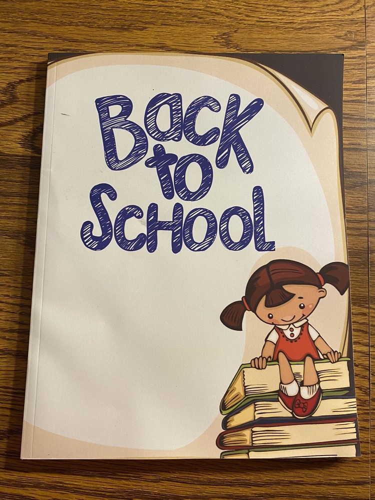 Back to School Blank Lined Notebook – Brand New with Free Shipping-image