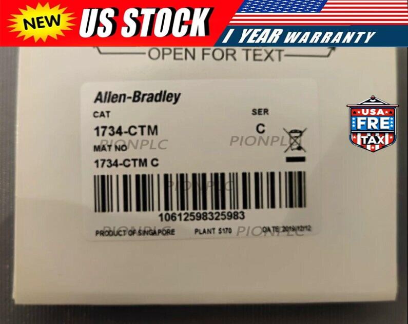 New Sealed Allen-Bradley 1734-CTM Point I/O Common Terminal Module AB 1734CTM US