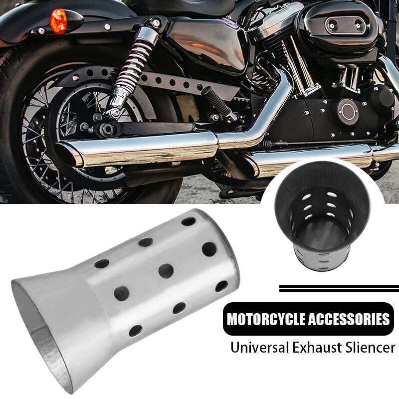 50mm Universal Motorcycle Exhaust Pipe Muffler Insert Baffle DB Killer Silencer