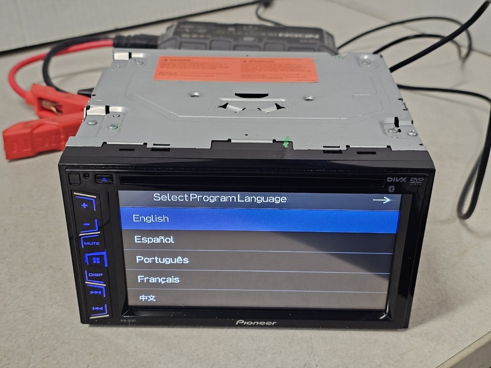 Pioneer AVH-291BT Multimedia CD DVD Receiver Bluetooth Touchscreen AUX USB