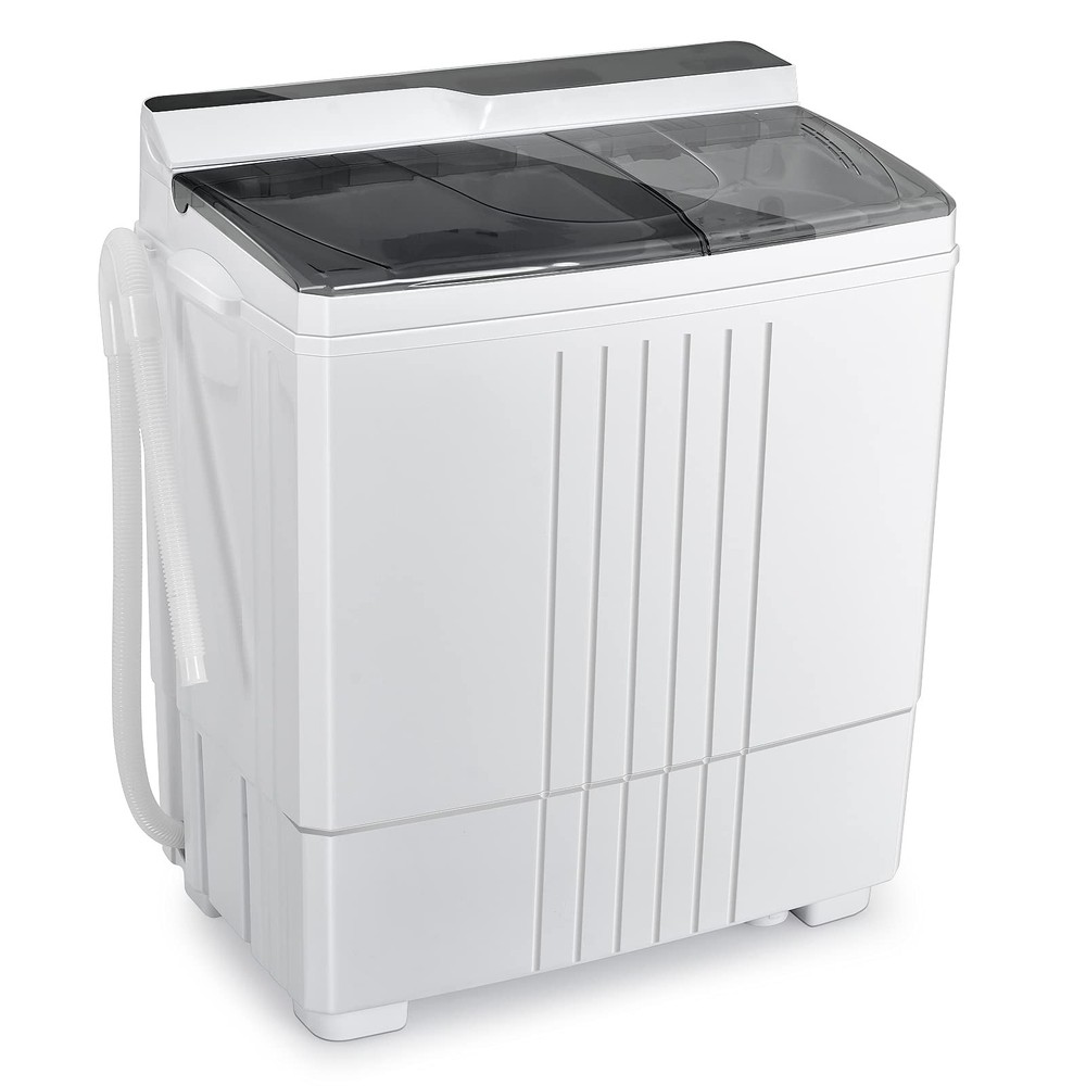 Compact Portable Washer and Spinner Combo with 21lbs Total Capacity