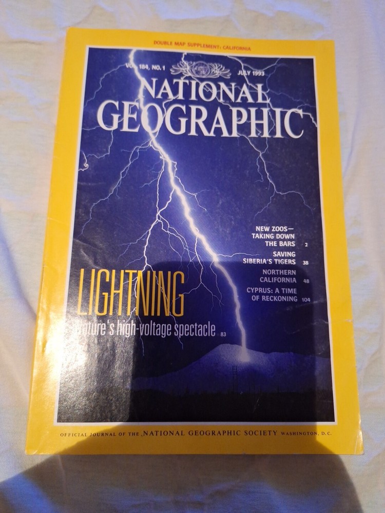 National Geographic July 1993 Vol 184 No 1 Exploration & Culture Issue
