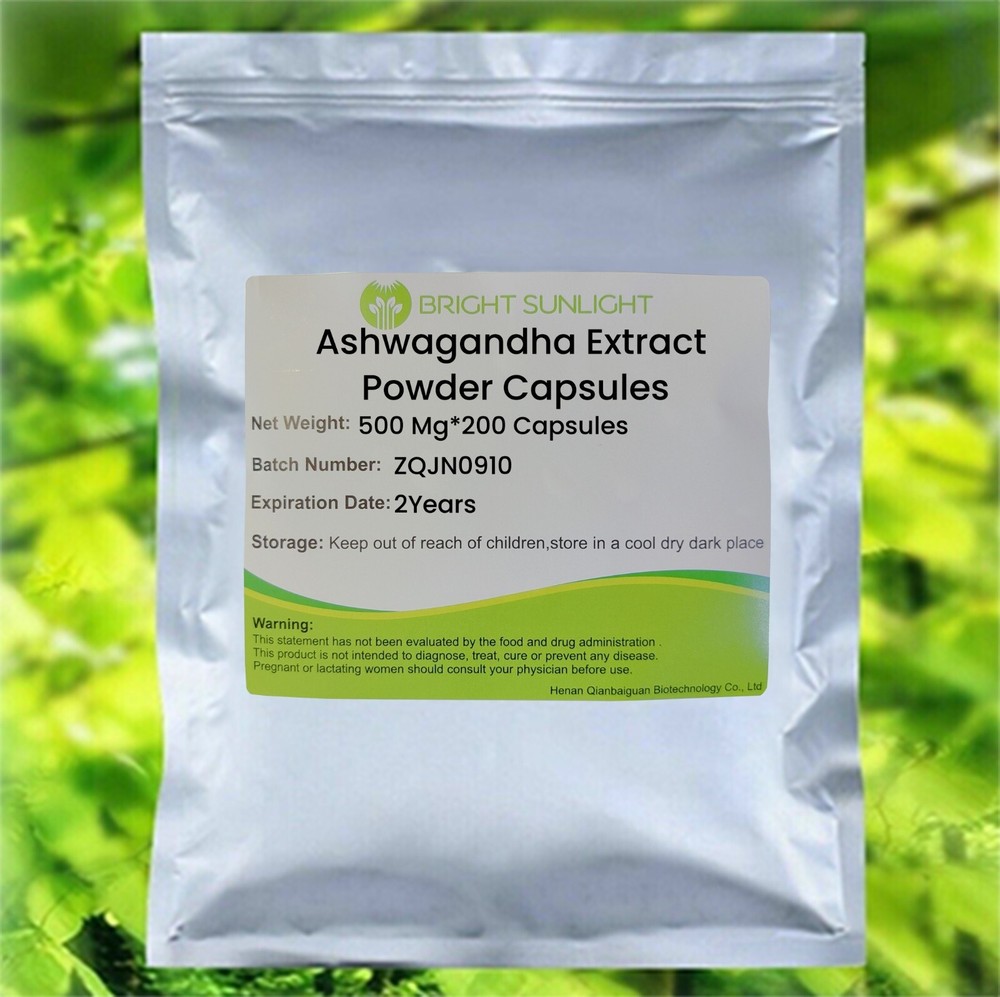 Ashwagandha Extract Powder Capsules- 500 Mg*200 Capsules