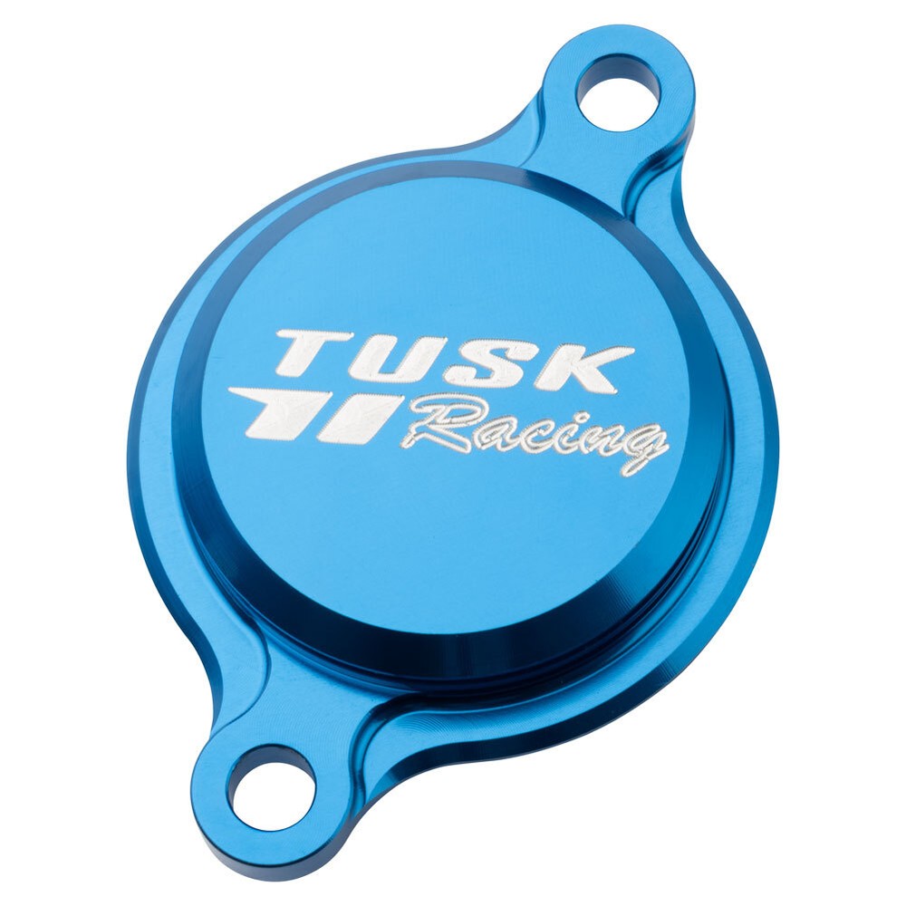 Tusk Aluminum Oil Filter Cover Blue For YAMAHA YZ250F 2014-2023