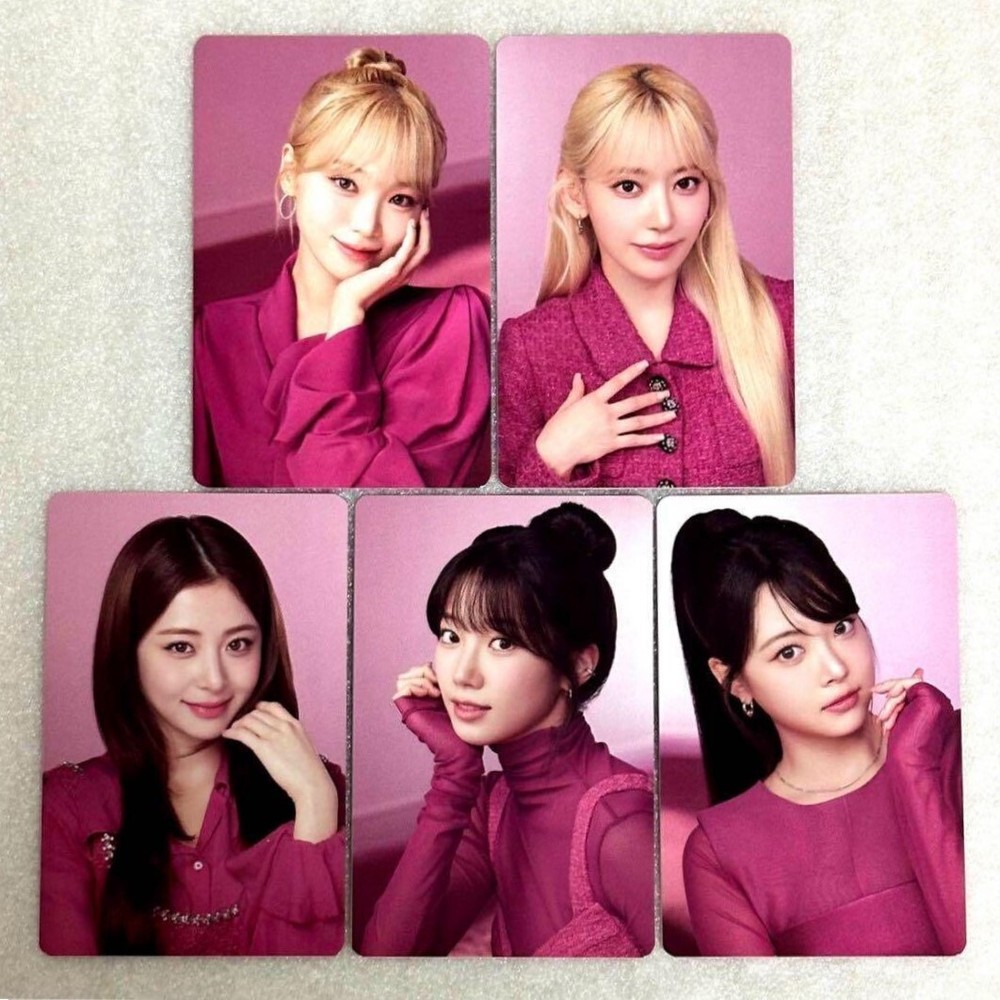 LE SSERAFIM × LUMINE SPECIAL POP UP 2024 Official Photocard PC Full Set 5ea