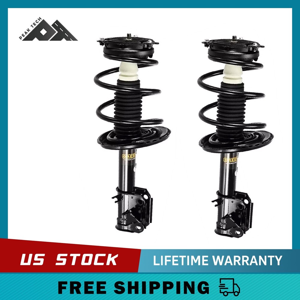 2014-2018 Nissan Altima Front Struts Pair with Coil Springs