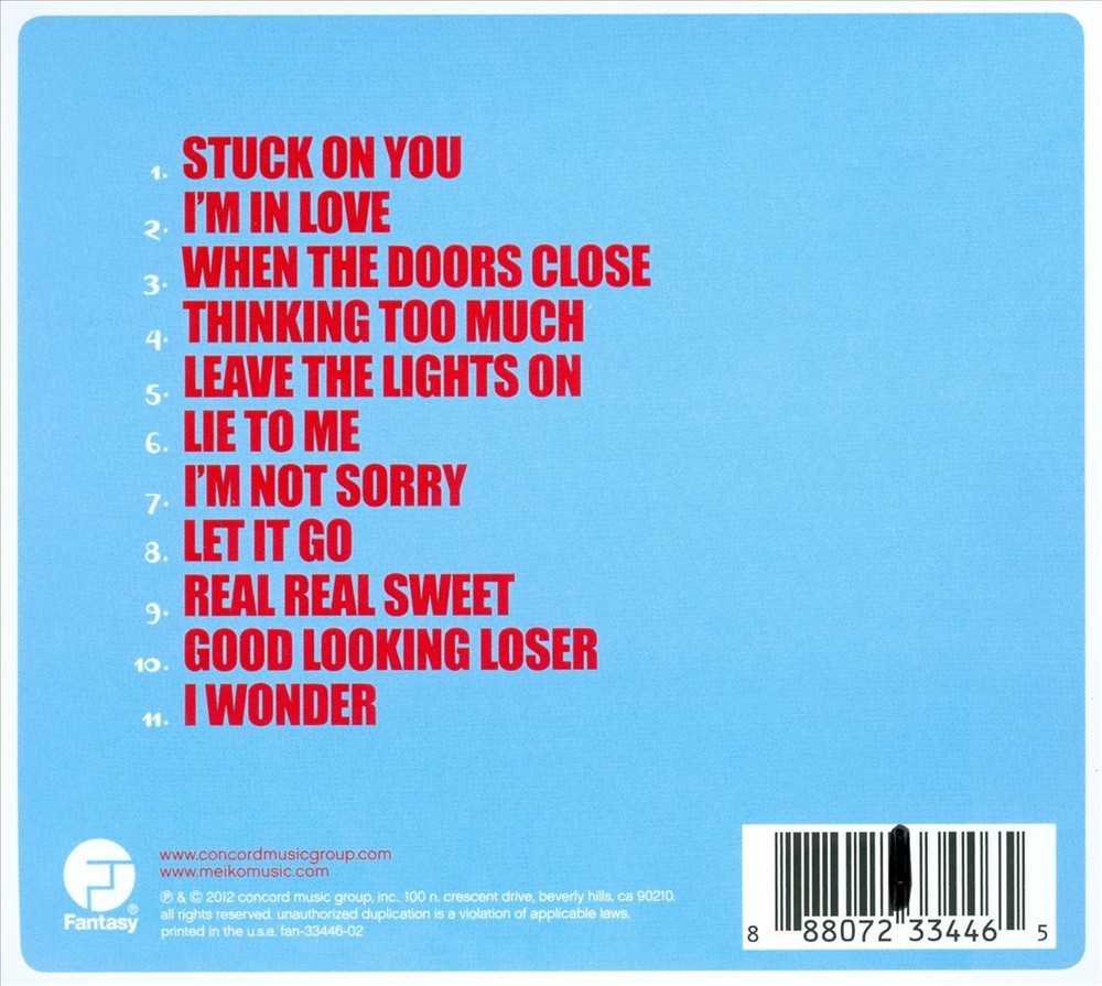 Meiko Bright Side New Album CD Release