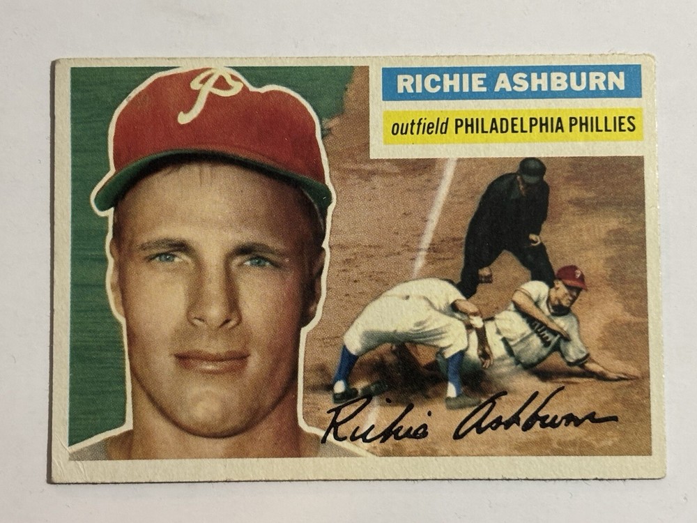 1956 Topps #120 RICHIE ASHBURN GOOD-VERY GOOD