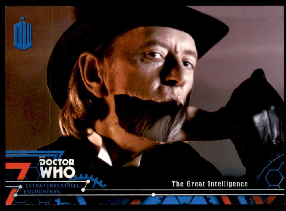 2016 Doctor Who Extraterrestrial Encounters Blue #43 The Great Intelligence /99