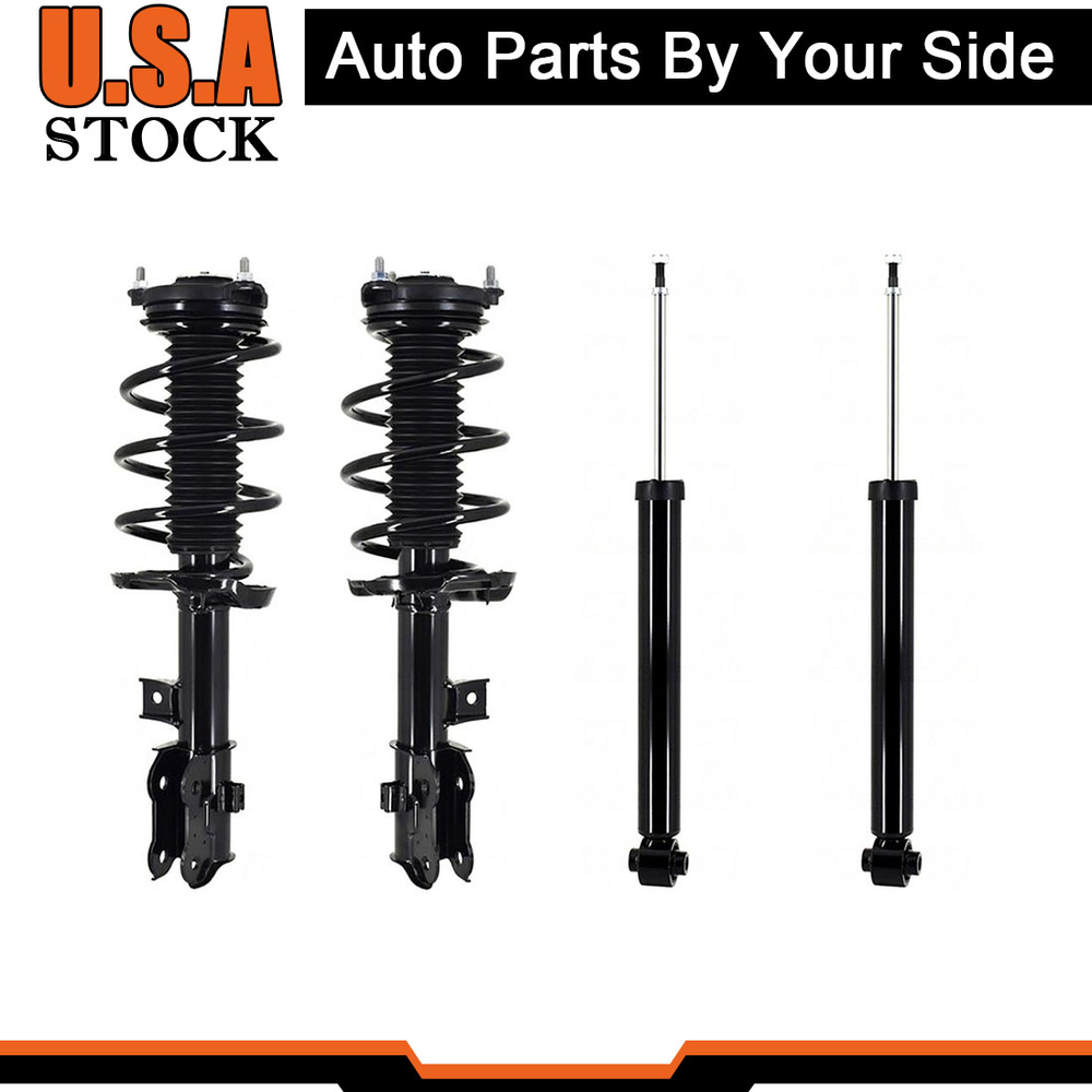 Front Struts Rear Shocks & Sway Bar For 2016-18 Hyundai Tucson 1.6L