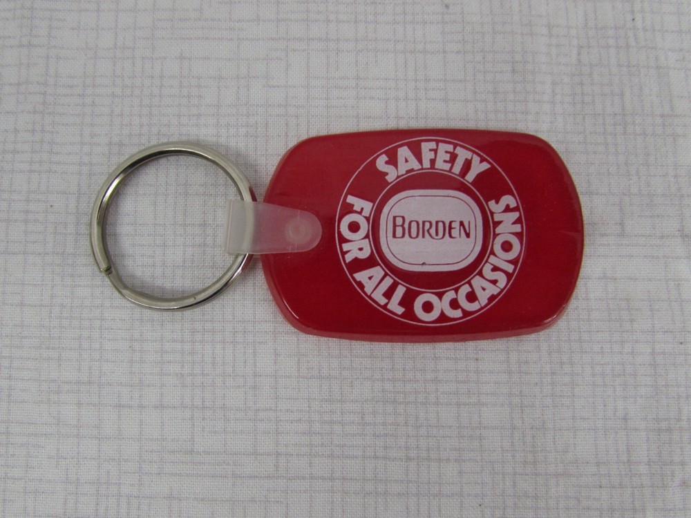 Safe & Stylish Borden Cheese Keychain for Every Event