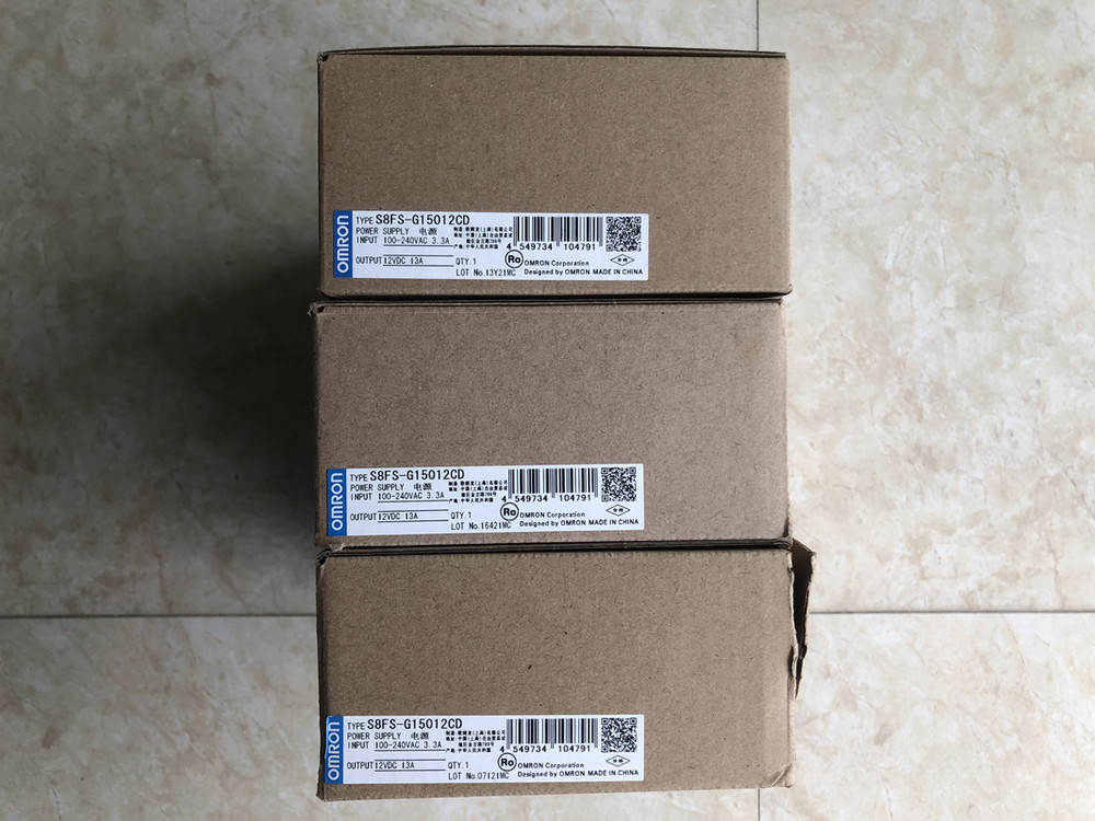 S8FS-G15012CD Omron Power Supply brand new Shipping DHL or FedEX
