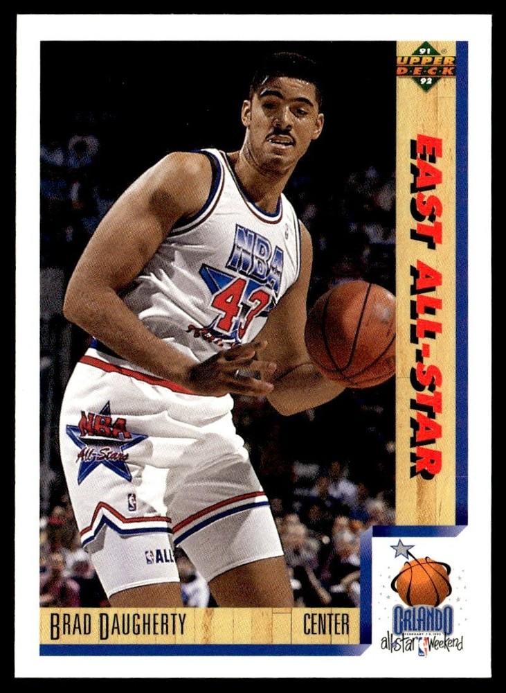 1991-92 Upper Deck Brad Daugherty Cleveland Cavaliers #461