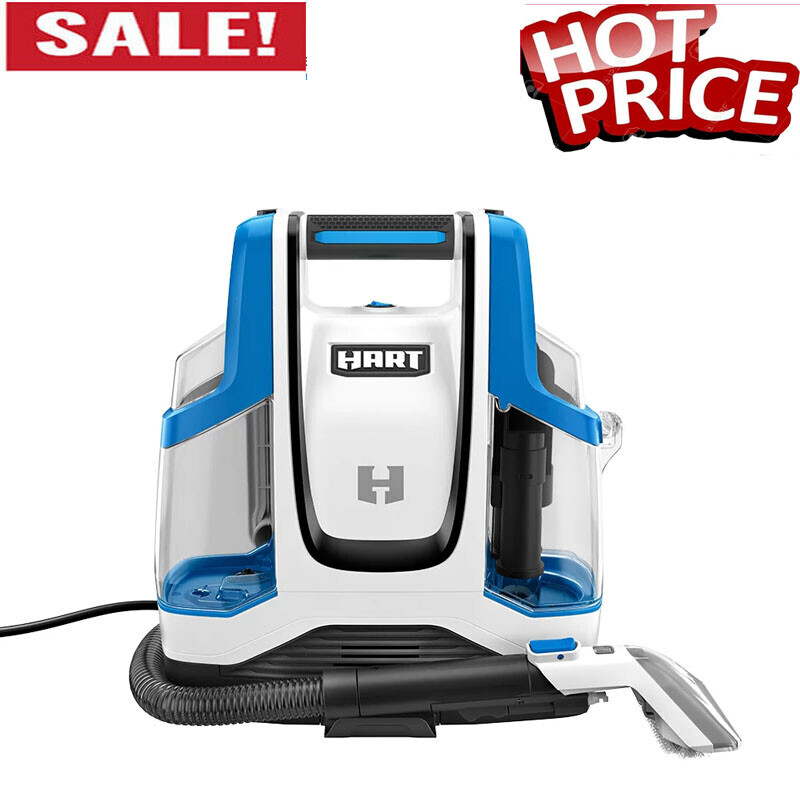 Portable Spot Cleaner Shampoo Machine for Pets Rugs Stairs Cars 51 oz