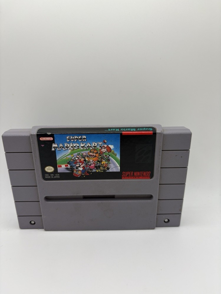 Super Mario Kart SNES Cartridge