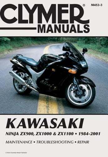 1984-2001 Kawasaki Ninja ZX900 ZX1000 ZX1100 Motorcycle Service Repair Manual