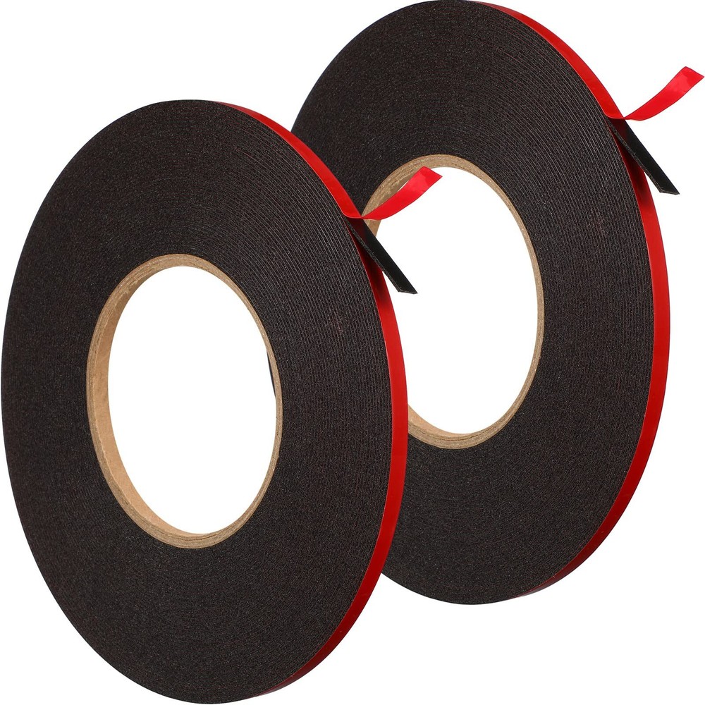 2 Rolls Double Sided Tape Heavy Duty Waterproof Mounting Foam Tape Adhesive T...